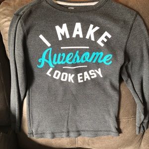 Old Navy Boys thermal long sleeve